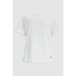Aje Ivana Lace Neck Tee