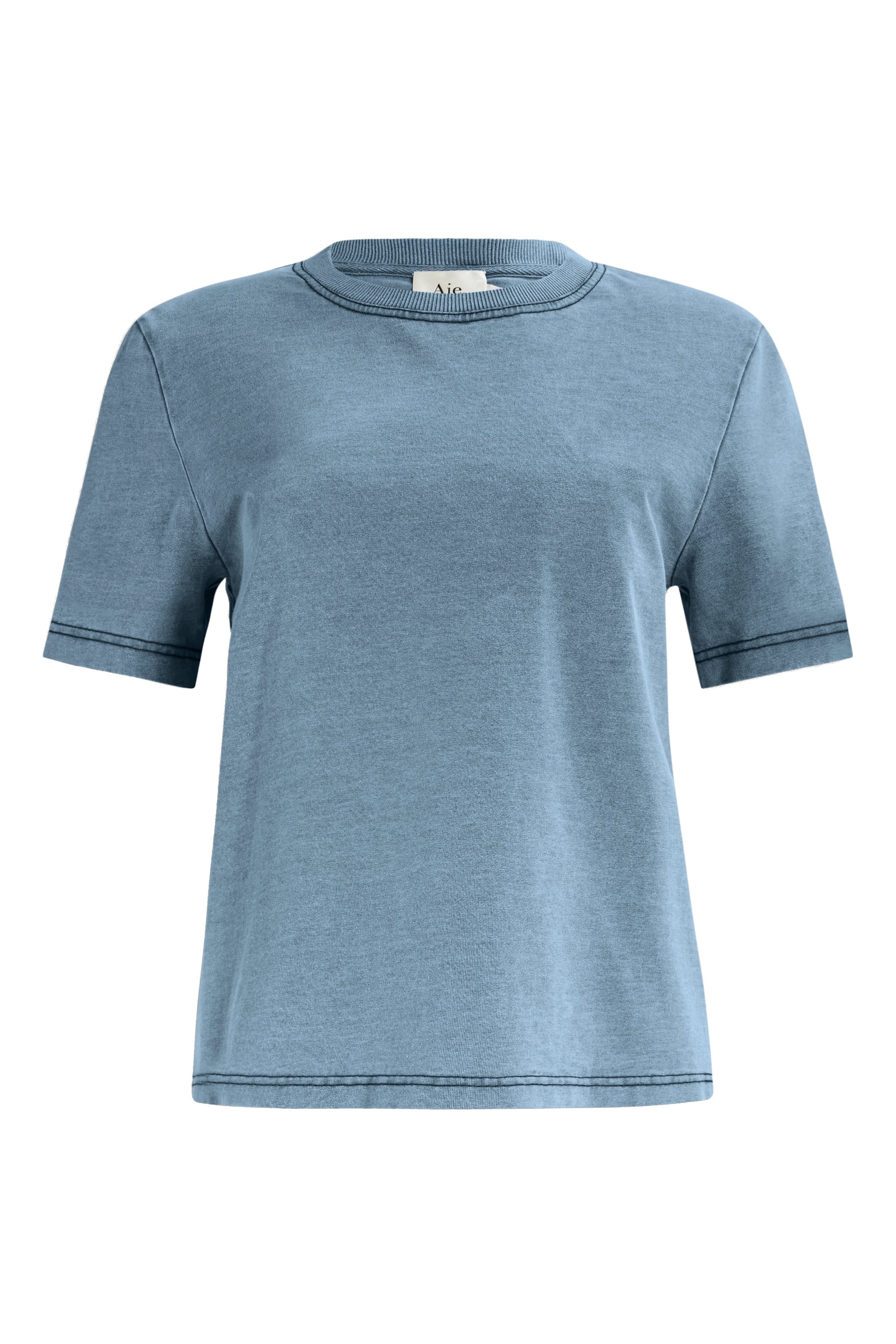 Aje Jono Denim Wash Tee Australia Signature Tops – Luxury Shoes Aje Jono Denim Wash Tee