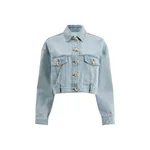 Aje Joy Curved Back Denim Jacket Australia Signature Jackets – Luxury Shoes Aje Joy Curved Back Denim Jacket