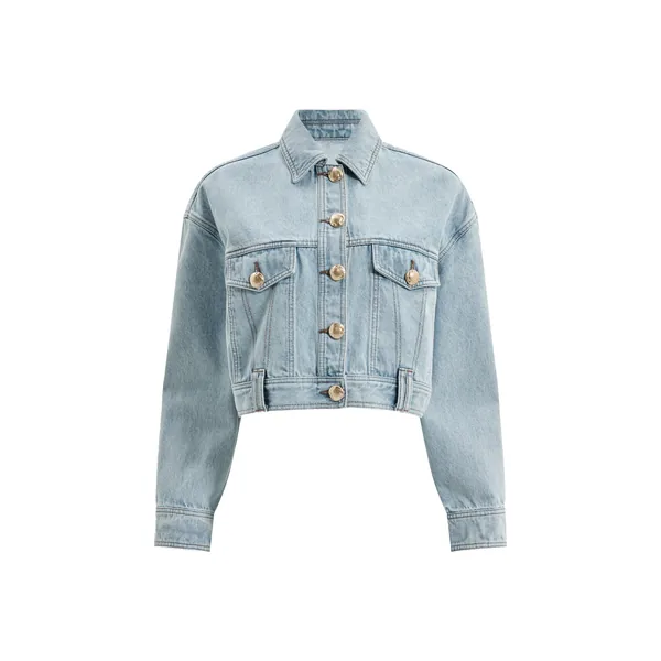Joy Curved Back Denim Jacket