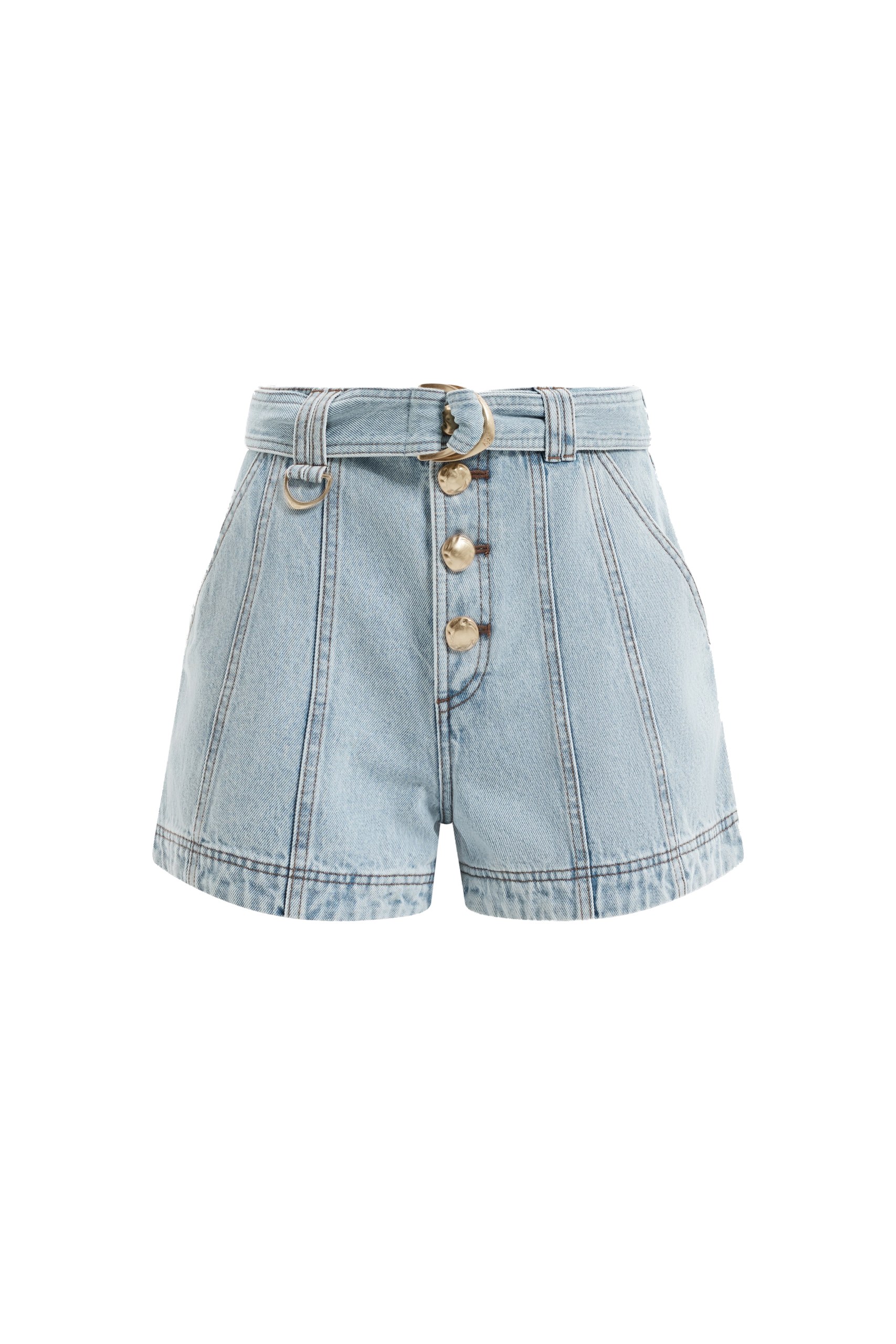 Aje Joy Denim Short Australia Signature Shorts – Luxury Shoes Aje Joy Denim Short
