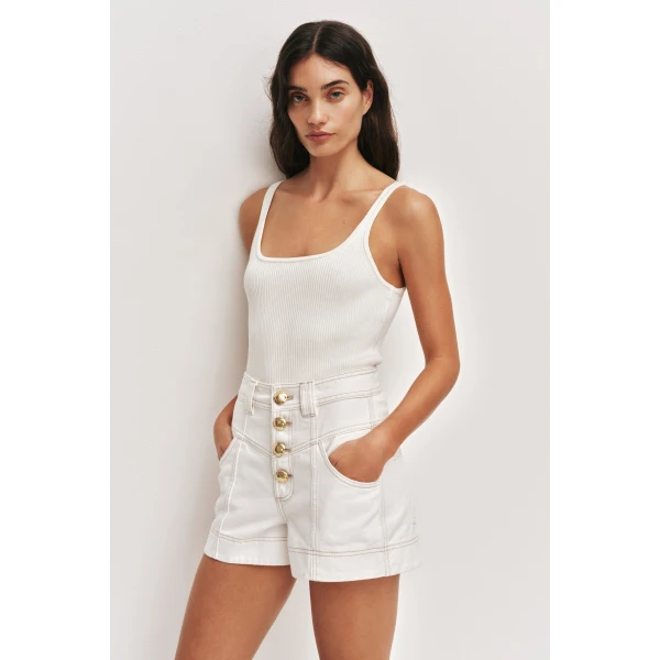Ivory shorts