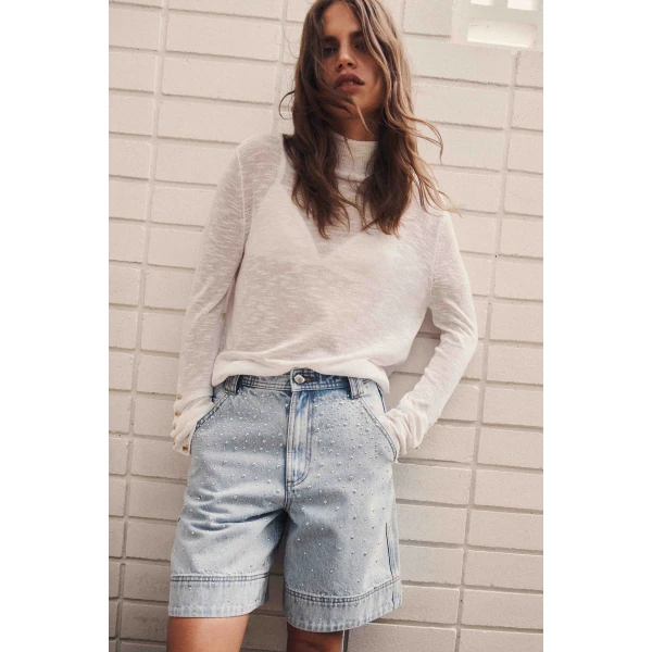 Light Wash Blue shorts