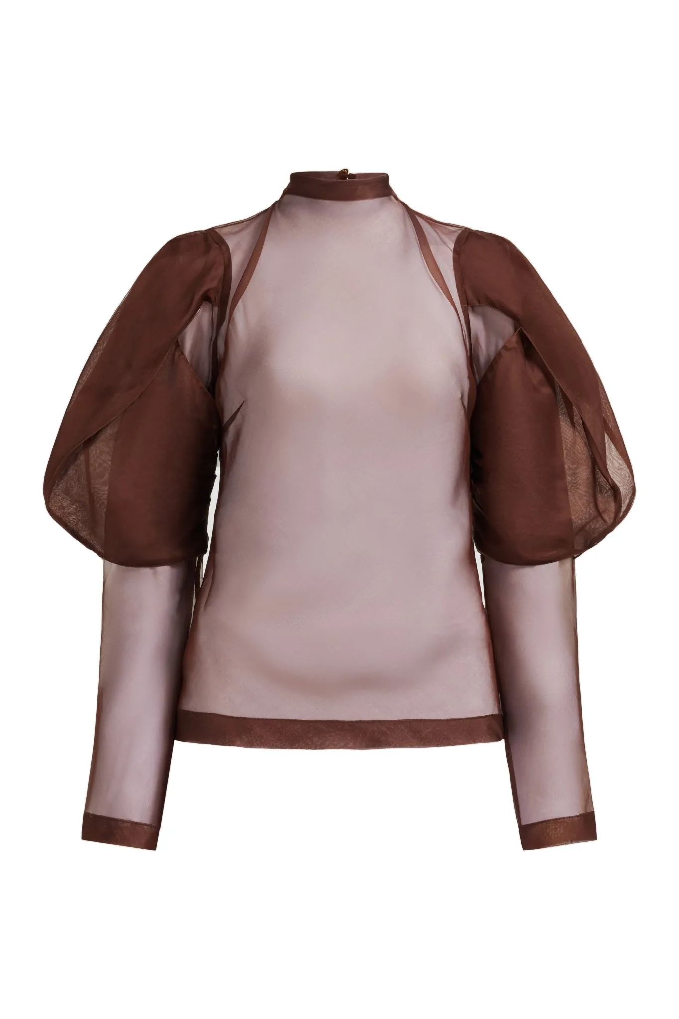 Aje Mirella Organza Long Sleeve Top Australia Signature Tops – Luxury Shoes Aje Mirella Organza Long Sleeve Top