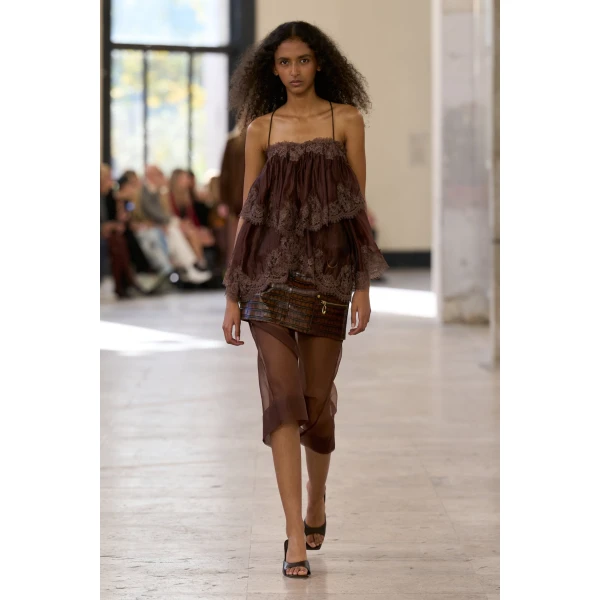 Aje Mirella Organza Skirt