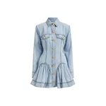 Aje Noa Denim Mini Dress Australia Signature Dresses – Luxury Shoes Aje Noa Denim Mini Dress