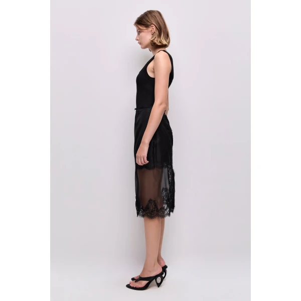 Aje Ophelia Lace Skirt