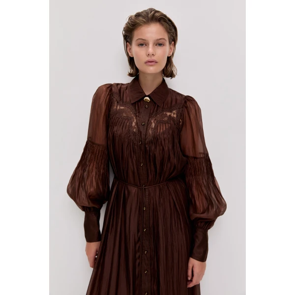 Chocolate dresses