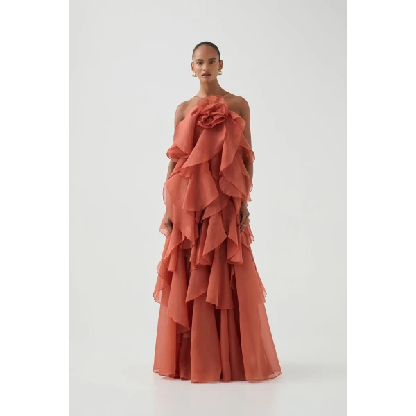 Coral Clay dresses
