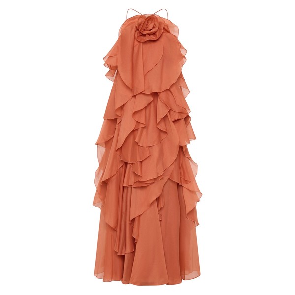 Aje Pandorea Layered Maxi Dress