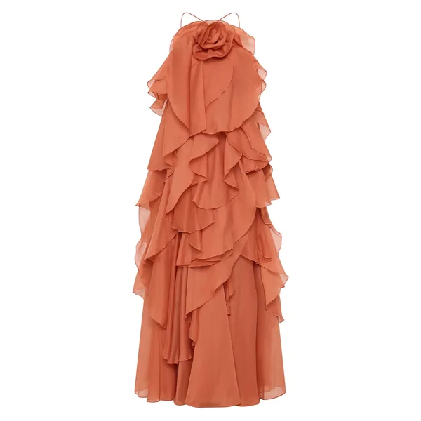 Aje Pandorea Layered Maxi Dress