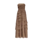 Aje Phoebe Pleated Gown