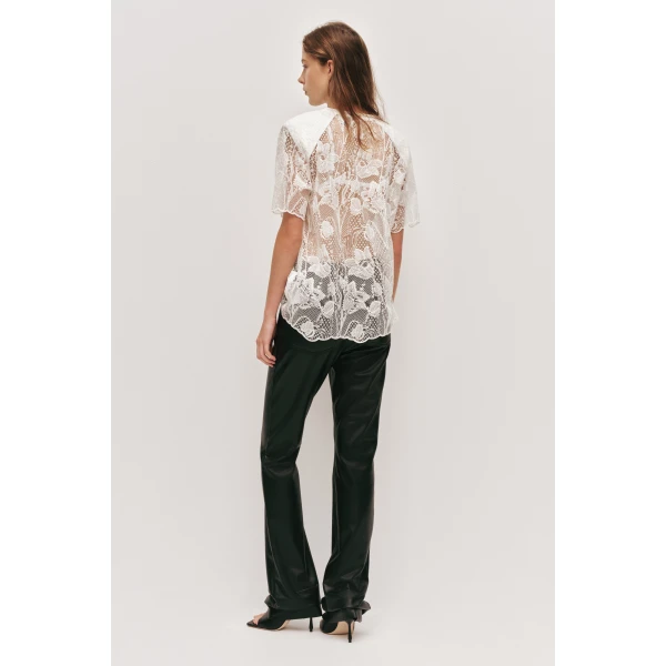 Aje Pippa Lace Tee