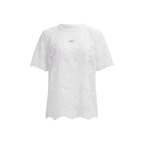 Aje Pippa Lace Tee