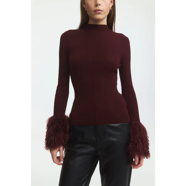 Mahogany knitwear