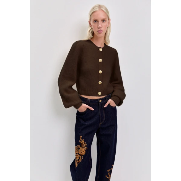 Chocolate knitwear