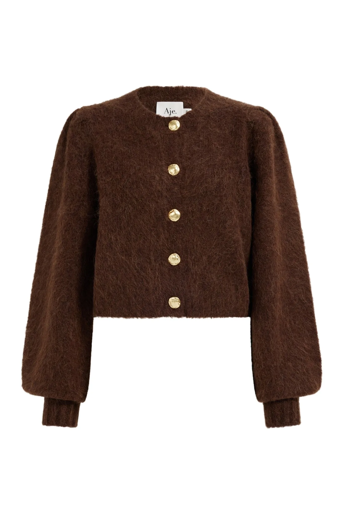 Aje Renee Fluffy Cardigan Australia Signature Knitwear – Luxury Shoes Aje Renee Fluffy Cardigan