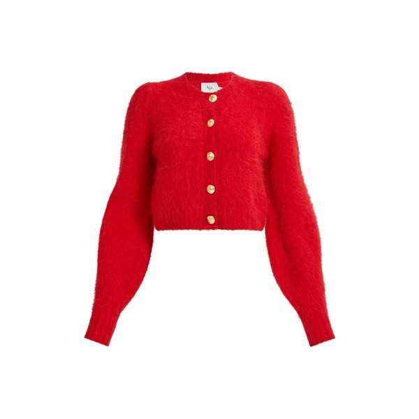 Aje Renee Fluffy Cardigan