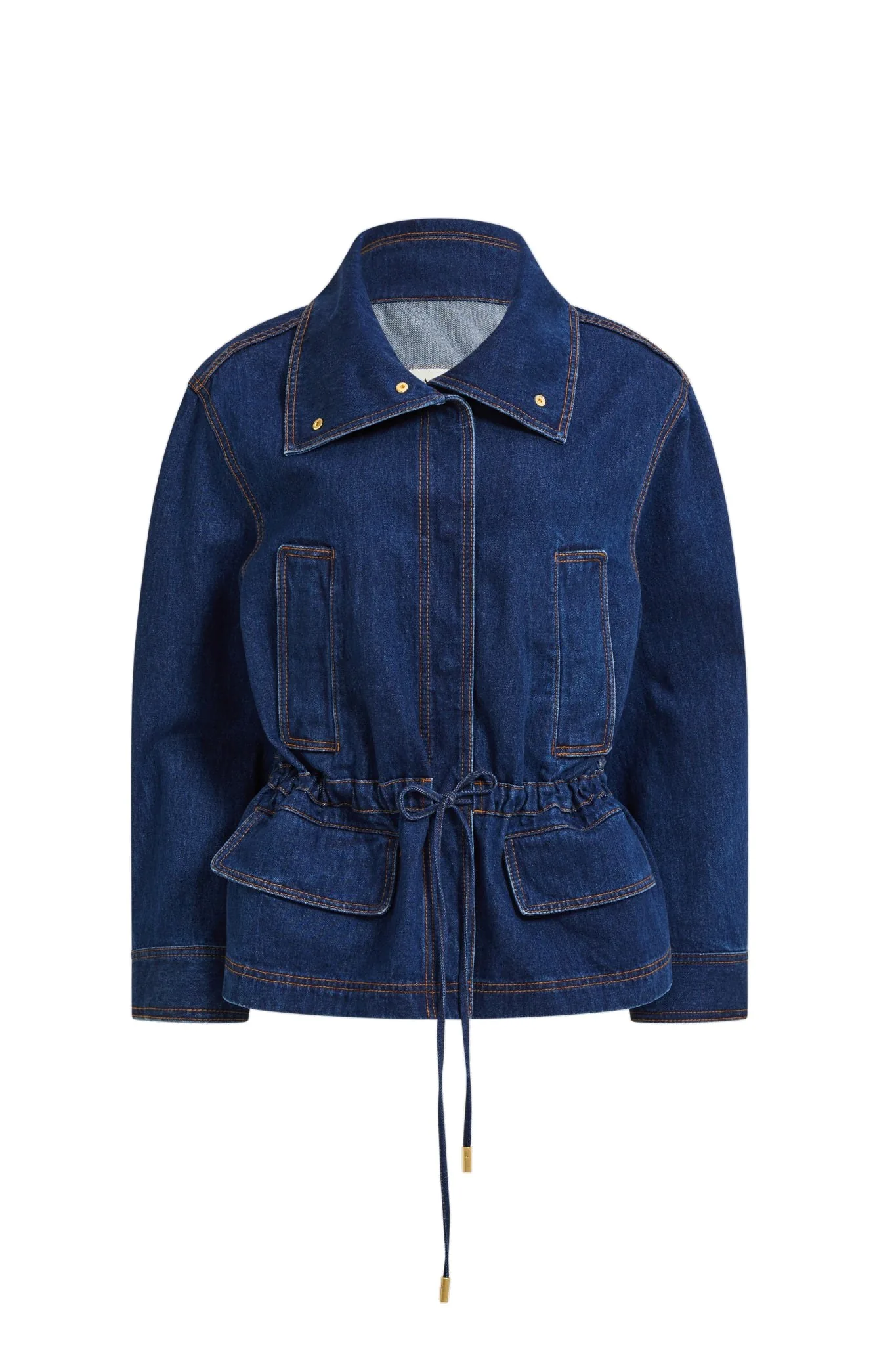 Aje Seren Denim Jacket Australia Signature Jackets – Luxury Shoes Aje Seren Denim Jacket