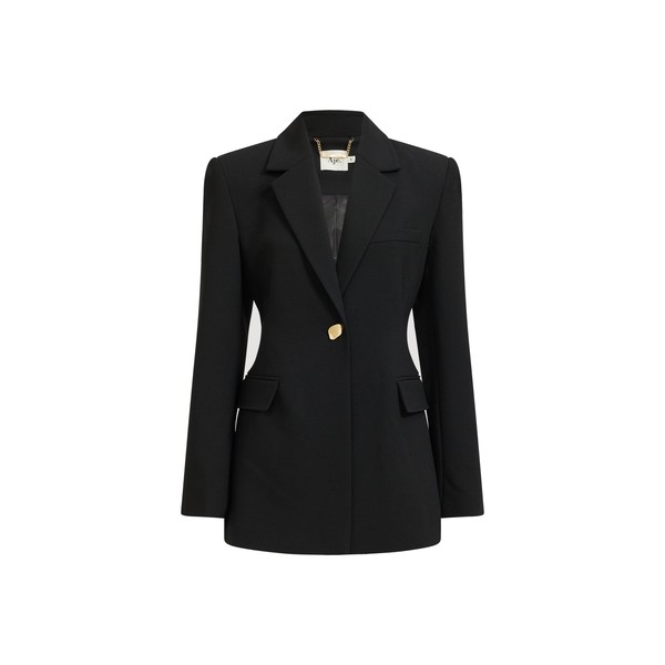 Aje Simone Pleated Back Blazer