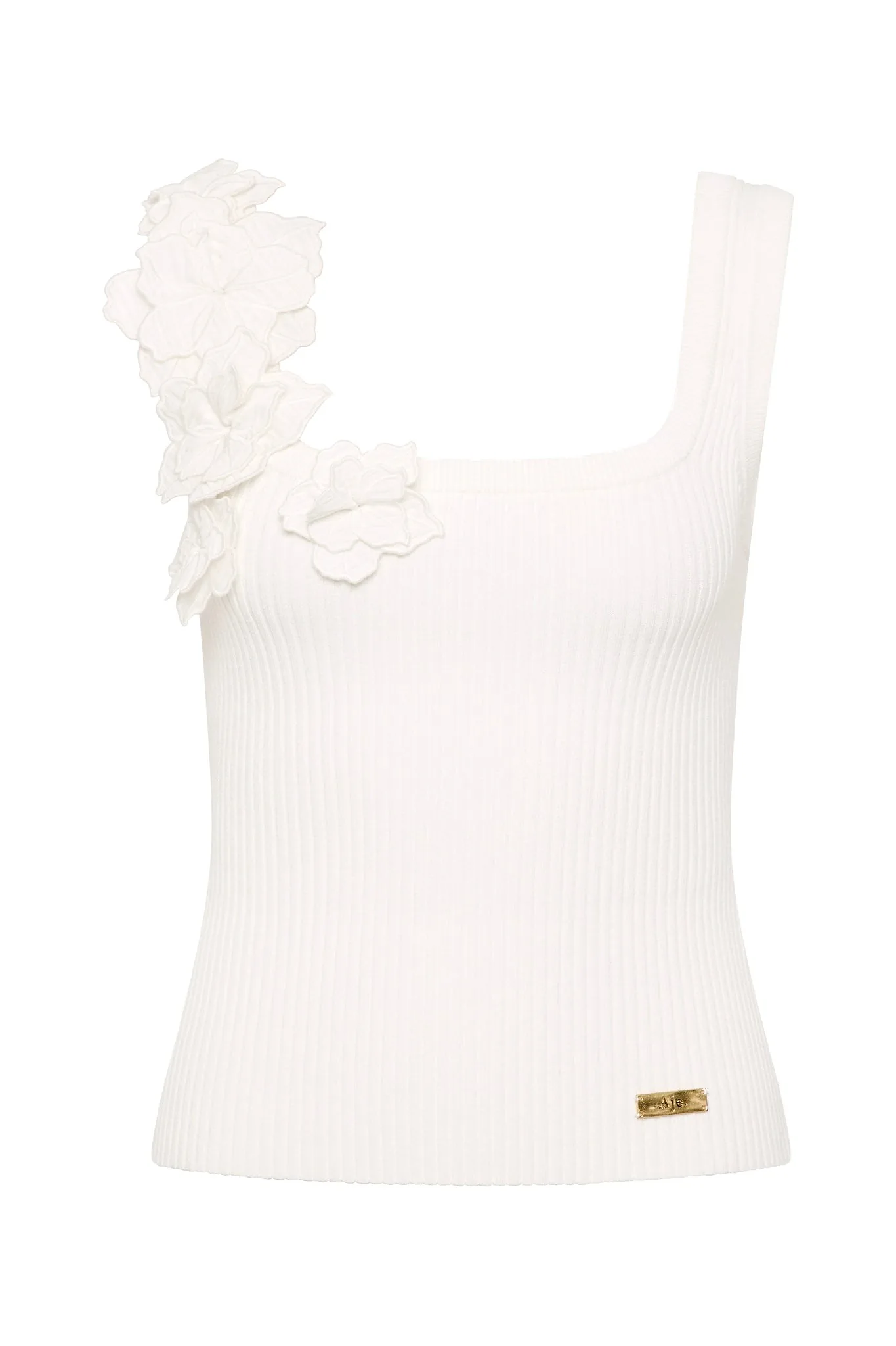 Aje Splendour Flower Knit Tank Australia Signature Knitwear – Luxury Shoes Aje Splendour Flower Knit Tank