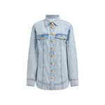 Aje Tia Denim Fitted Shirt