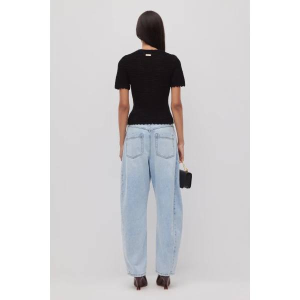 Aje Uma Slim Knit Tee