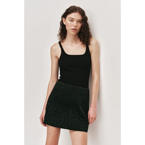 Washed Black skirts