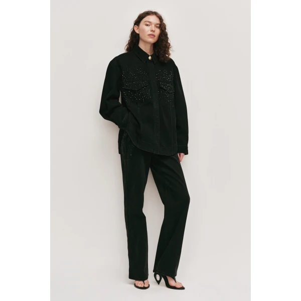Washed Black tops