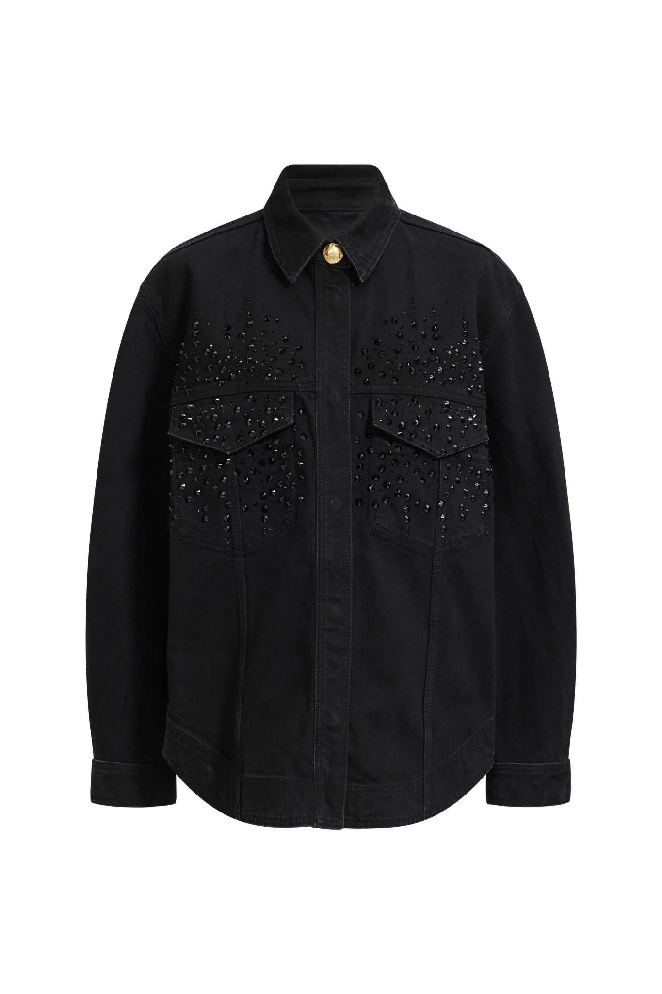 Aje Vanaia Denim Shirt Australia Signature Tops – Luxury Shoes Aje Vanaia Denim Shirt
