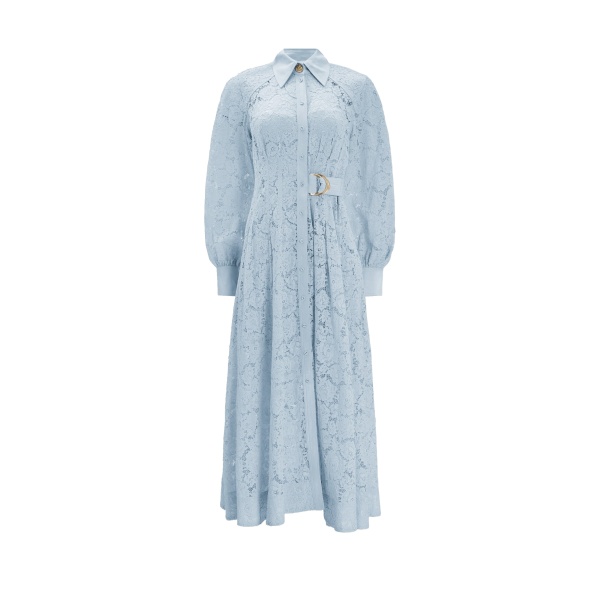Aje Verse Lace Midi Dress