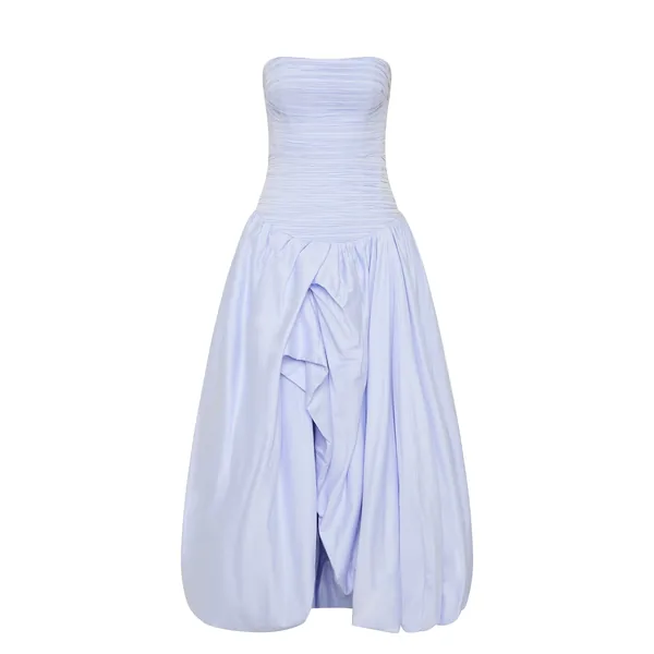 Aje Violette Bubble Hem Maxi Dress