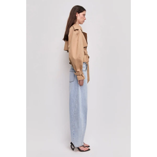 Aje Winn Cropped Trench