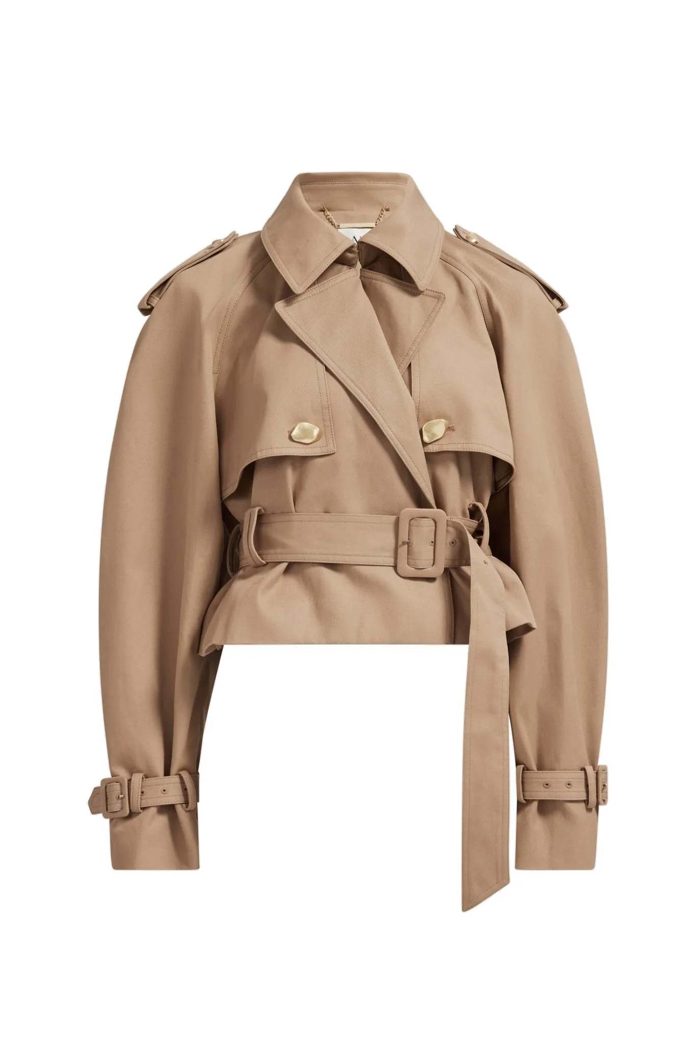 Aje Winn Cropped Trench Australia Signature Coats – Luxury Shoes Aje Winn Cropped Trench