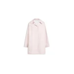Alaia a-line silk cotton coat