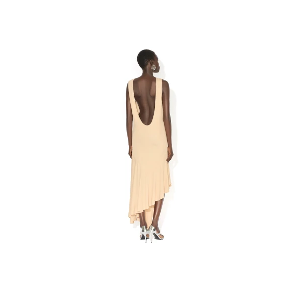 beige designer dresses