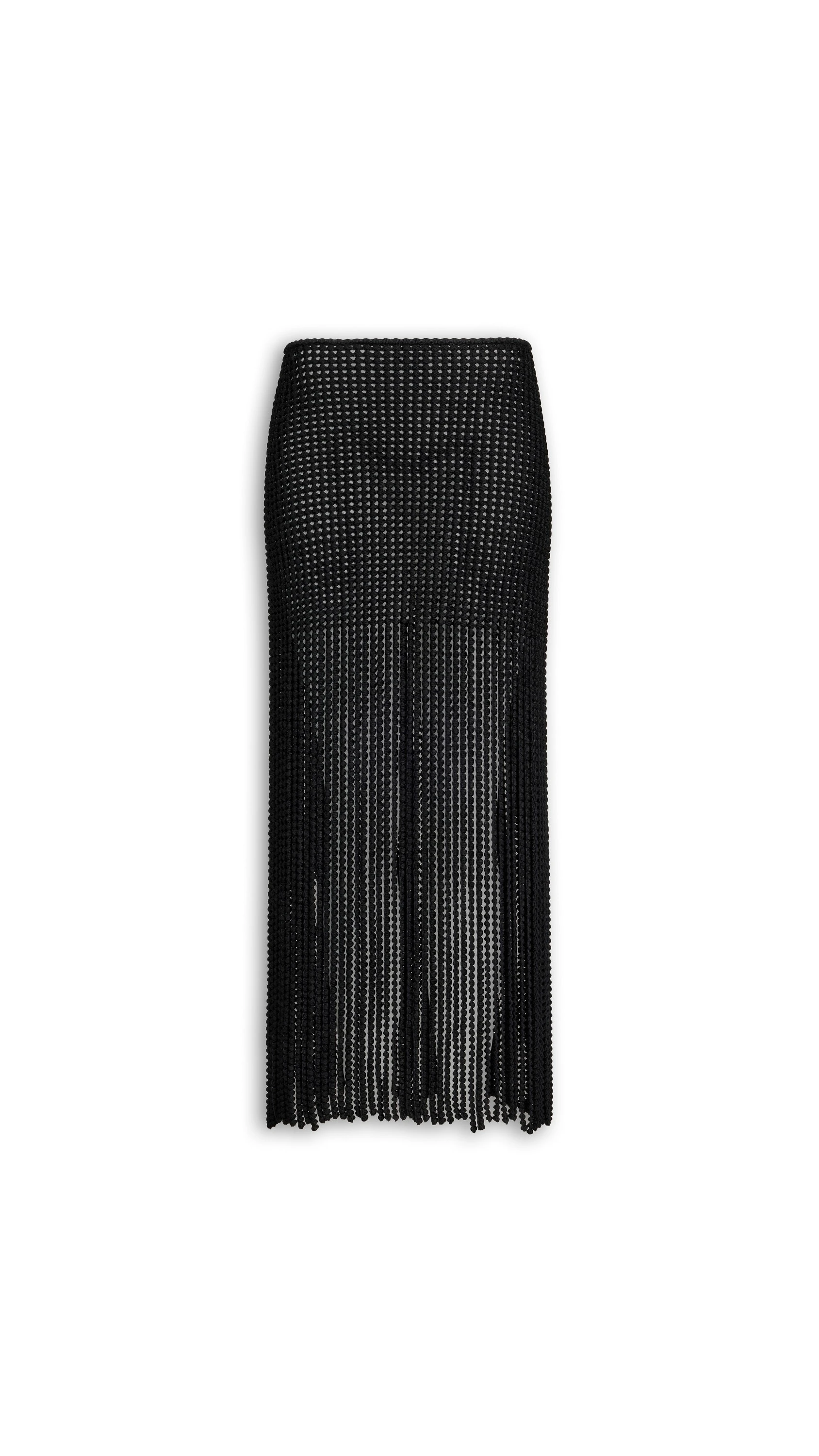 Alaia Beaded Knit Column Skirt Alaia beaded knit column skirt