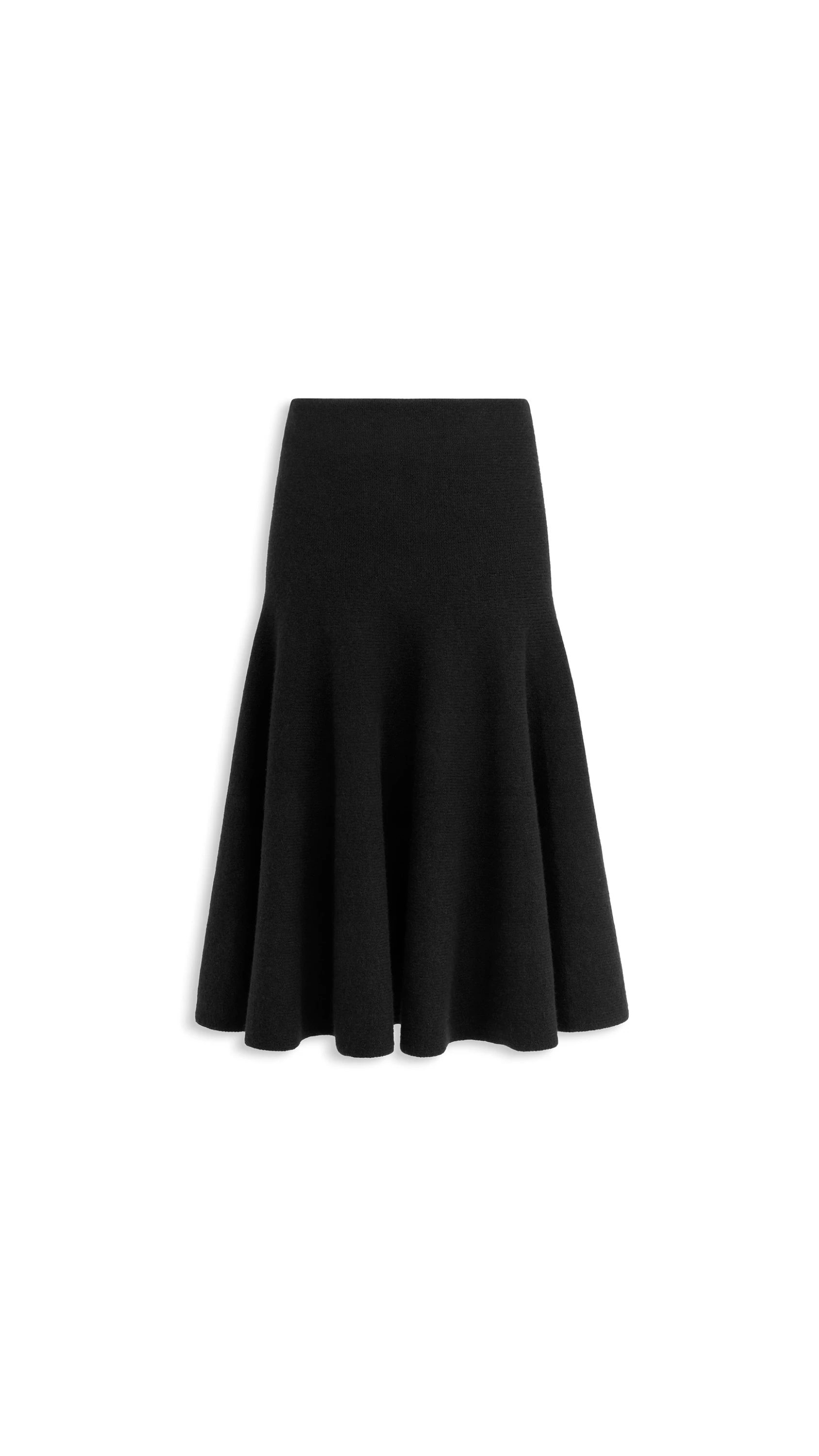 Alaia Cashmere Flared Skirt Alaia cashmere flared skirt