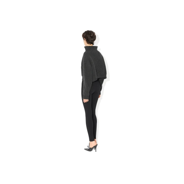 grey designer knitwear