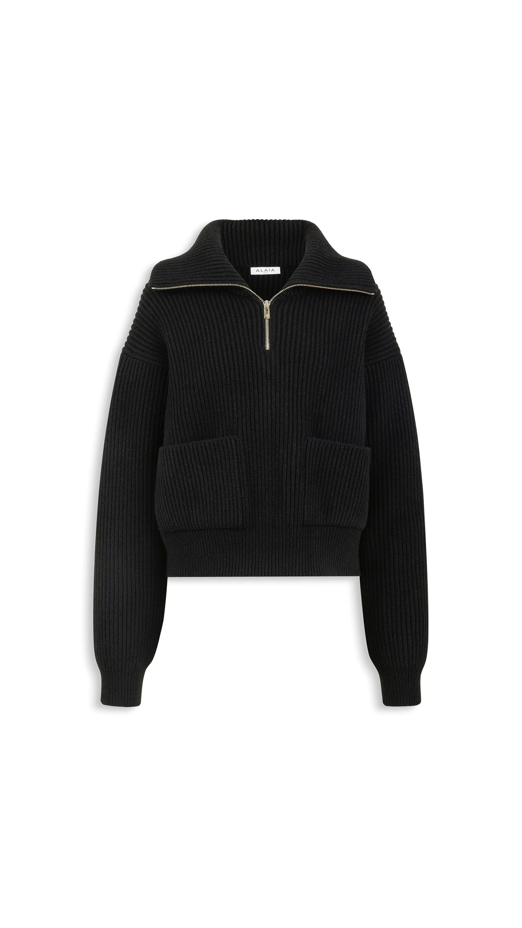 Alaia Cashmere Trucker Jumper Alaia cashmere trucker jumper