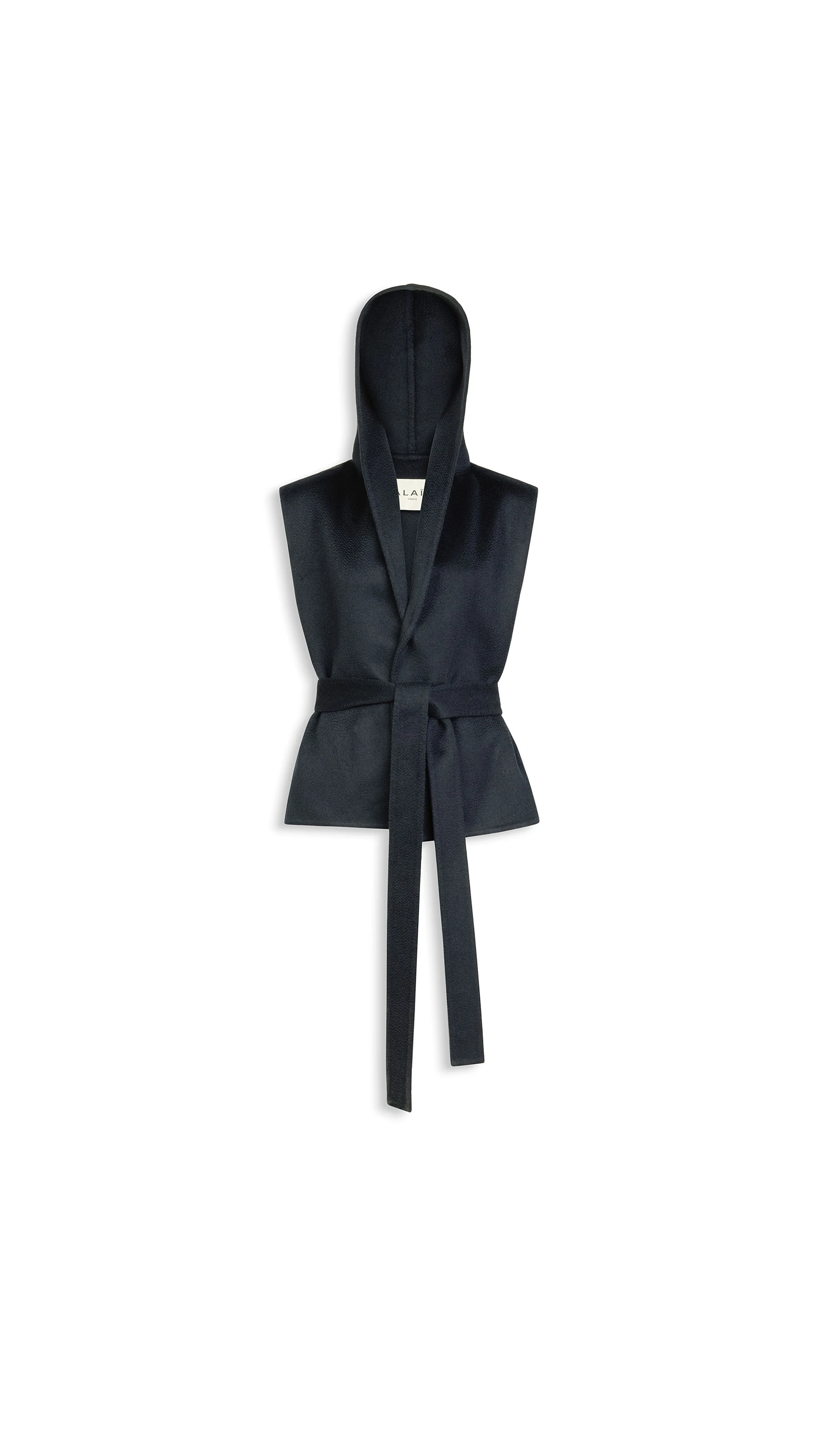Alaia Double Face Cashmere Hooded Jacket Alaia double face cashmere hooded jacket