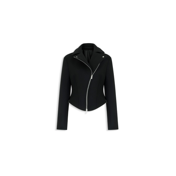Alaia double face wool biker jacket