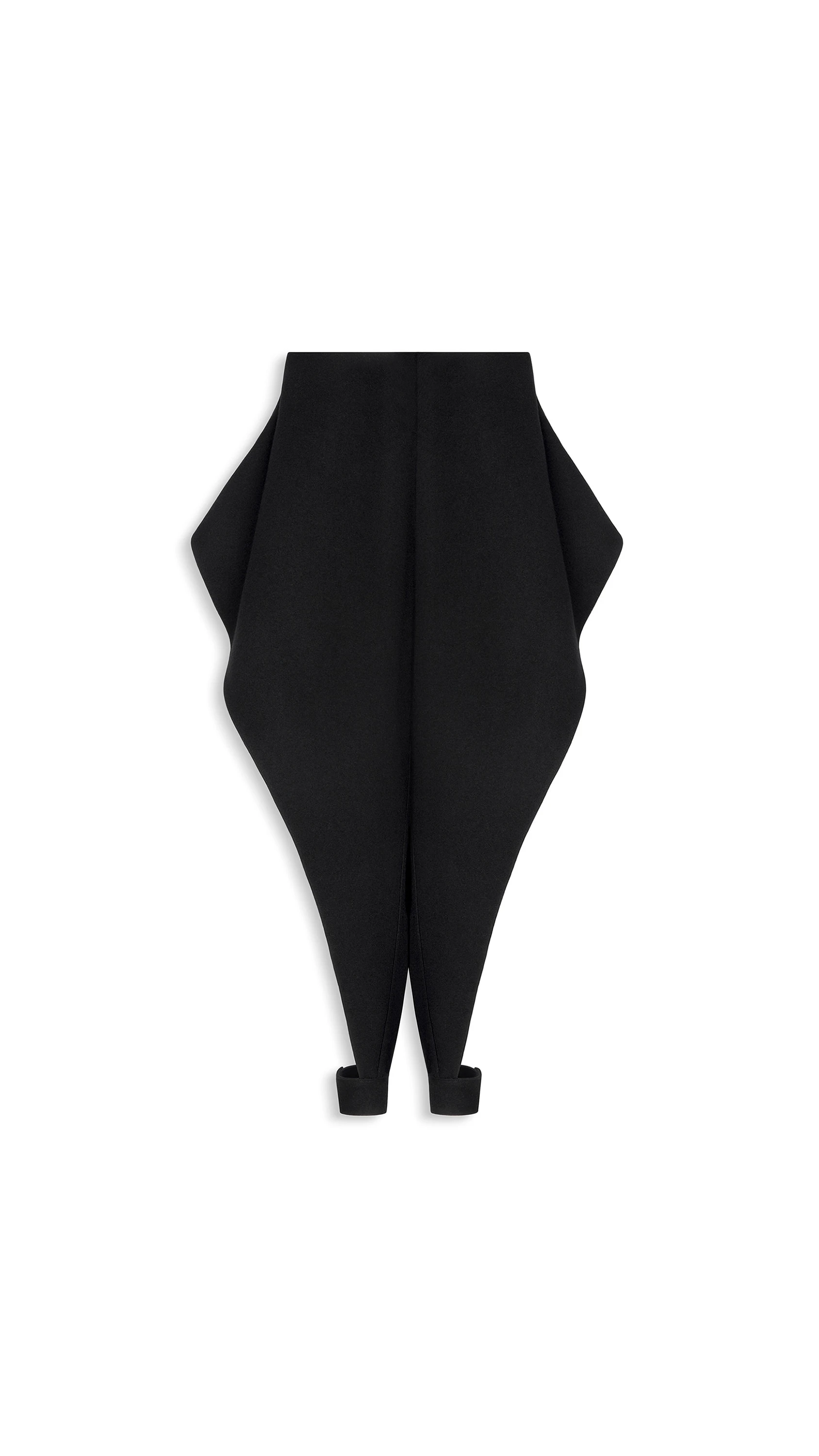 Alaia Felted Wool Triangle Pants Alaia felted wool triangle pants