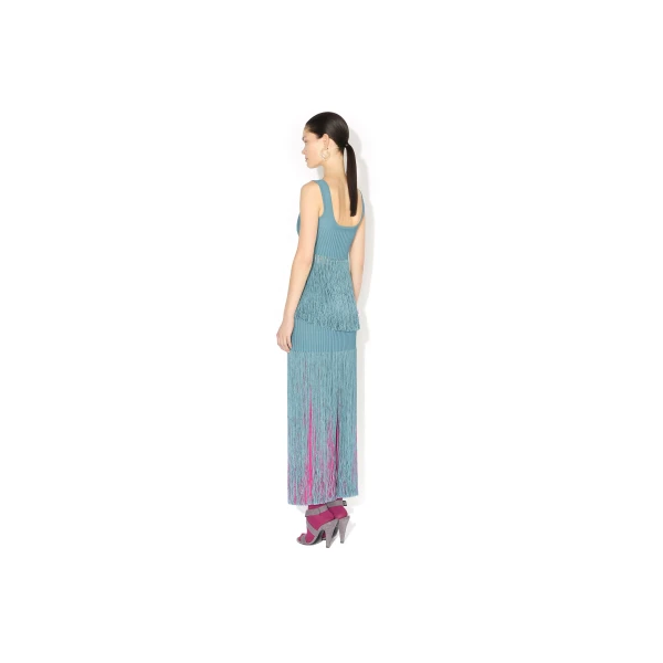 blue designer skirts