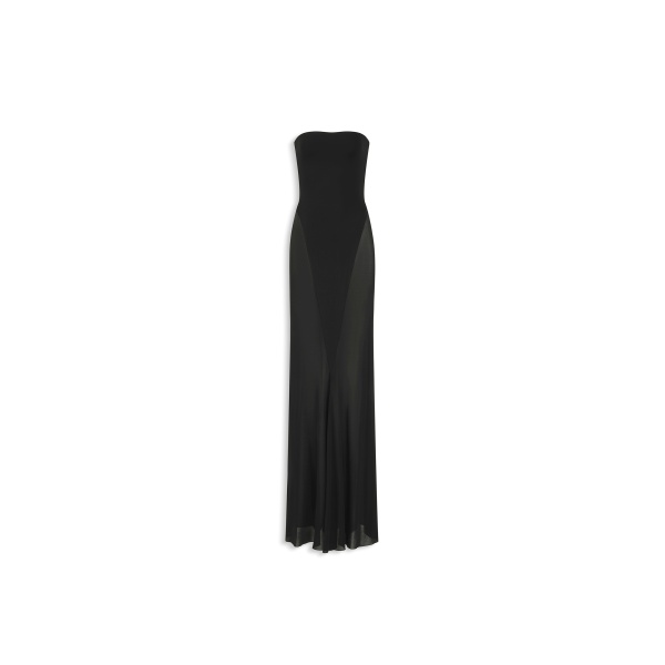 Alaia jersey bustier dress