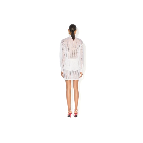 white designer knitwear