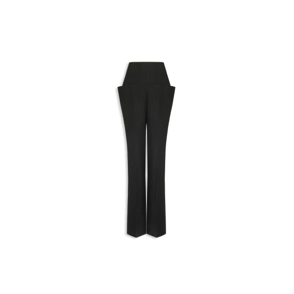 Alaia light tailored wool pants