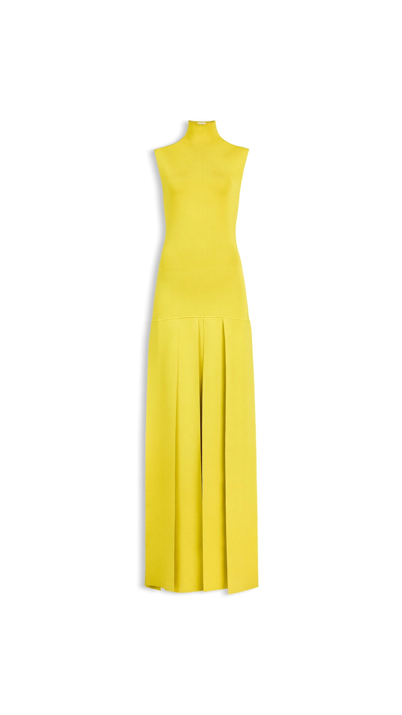 Alaia Maxi Pleated Dress Alaia maxi pleated dress