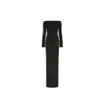 Alaia merino off-shoulder dress