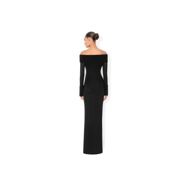 black designer dresses